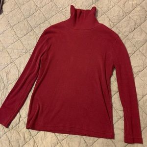 Vintage GFC Trading Company Burgundy Turtleneck